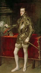 Kung Filip II (1527-98) 1550
